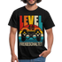 40. Geburtstag Level 40 Freigeschaltet Geschenk T-Shirt - black