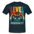 40. Geburtstag Level 40 Freigeschaltet Geschenk T-Shirt - navy