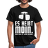 Leuchtturm Es Heißt Moin T-Shirt - black