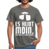 Leuchtturm Es Heißt Moin T-Shirt - graphite grey