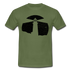 Leuchtturm Shirt Geschenk für echte Fischköpfe lustiges T-Shirt - military green