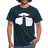 Leuchtturm Shirt Geschenk für echte Fischköpfe lustiges T-Shirt - navy