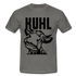 Landwirt Kuh Bauer Shirt Lustige Kuh Kuhl Witziges Bauern Geschenk T-Shirt - graphite grey