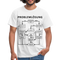 Problemlösung Logigram Shirt Witzig lustiges Geschenk T-Shirt - white
