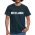 T-Shirt Witziger Spruch Plattdeutsch Norddeutsch Nützt ja nix T-Shirt - navy