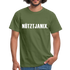 T-Shirt Witziger Spruch Plattdeutsch Norddeutsch Nützt ja nix T-Shirt - military green