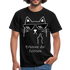 Katze Meme Shirt Stinkefinger - Erkenne die Zeichen Lustiges T-Shirt - black
