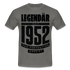 70. Geburtstag Geboren 1952 Zur Perfektion gereift Geschenk T-Shirt - graphite grey