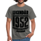 70. Geburtstag Geboren 1952 Zur Perfektion gereift Geschenk T-Shirt - graphite grey