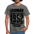 70. Geburtstag Geboren 1952 Zur Perfektion gereift Geschenk T-Shirt - graphite grey