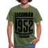 70. Geburtstag Geboren 1952 Zur Perfektion gereift Geschenk T-Shirt - military green