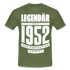 70. Geburtstag Geboren 1952 Zur Perfektion gereift Geschenk T-Shirt - military green