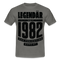 40. Geburtstag Geboren 1982 Zur Perfektion gereift Geschenk T-Shirt - graphite grey