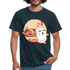 Sushi schlafwandelt Lustiges Geschenk T-Shirt für Sushi Freunde - navy