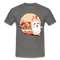 Sushi schlafwandelt Lustiges Geschenk T-Shirt für Sushi Freunde - graphite grey