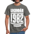40. Geburtstag Geboren 1982 Zur Perfektion gereift Geschenk T-Shirt - graphite grey