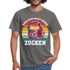 Gamer Shirt Kann dich nicht hören bin am Zocken Gaming Headset Geschenk T-Shirt - graphite grey