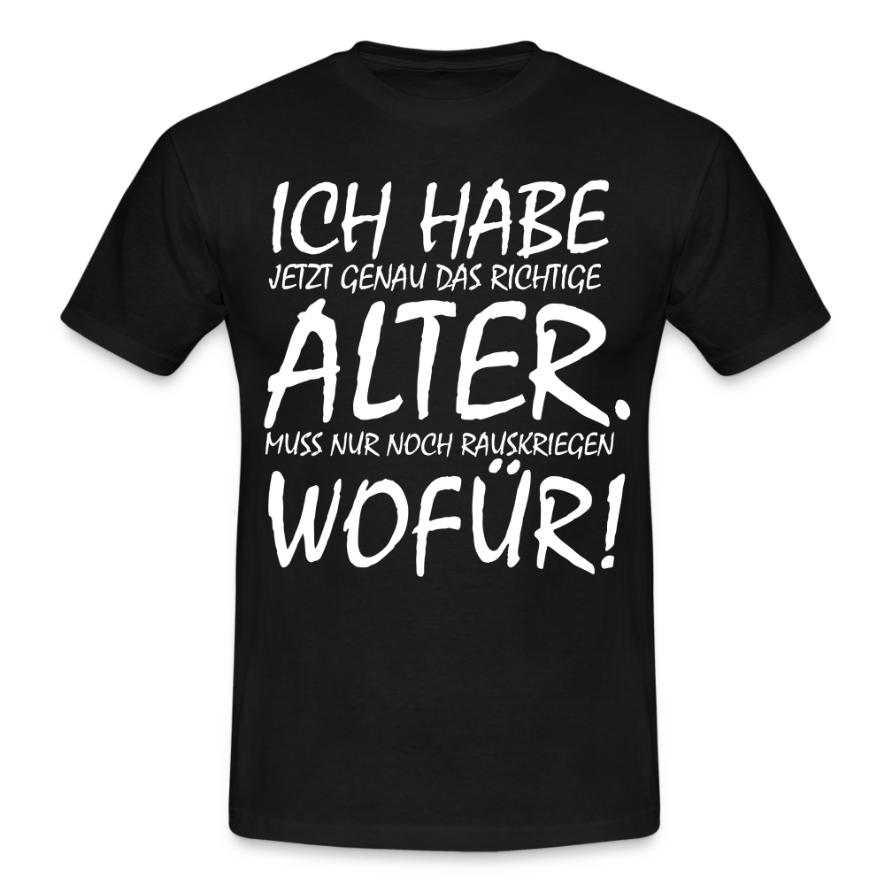 Frecher Geburtstags Spruch Lustiges Geburtstags Geschenk T-Shirt - black