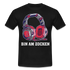 Gamer Shirt Headset bin am Zocken Geschenk Gaming T-Shirt - black