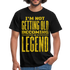Geburtstags Shirt altere nicht werde zur Legende Geschenk T-Shirt - black