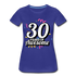 30. Mädels Geburtstag 30 Years of Awesome Geburtstags Geschenk Premium T-Shirt - royal blue