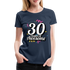 30. Mädels Geburtstag 30 Years of Awesome Geburtstags Geschenk Premium T-Shirt - navy
