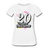 20. Mädels Geburtstag 20 Years of Awesome Geburtstags Geschenk Premium T-Shirt - white