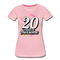 20. Mädels Geburtstag 20 Years of Awesome Geburtstags Geschenk Premium T-Shirt - rose shadow