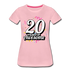 20. Mädels Geburtstag 20 Years of Awesome Geburtstags Geschenk Premium T-Shirt - rose shadow