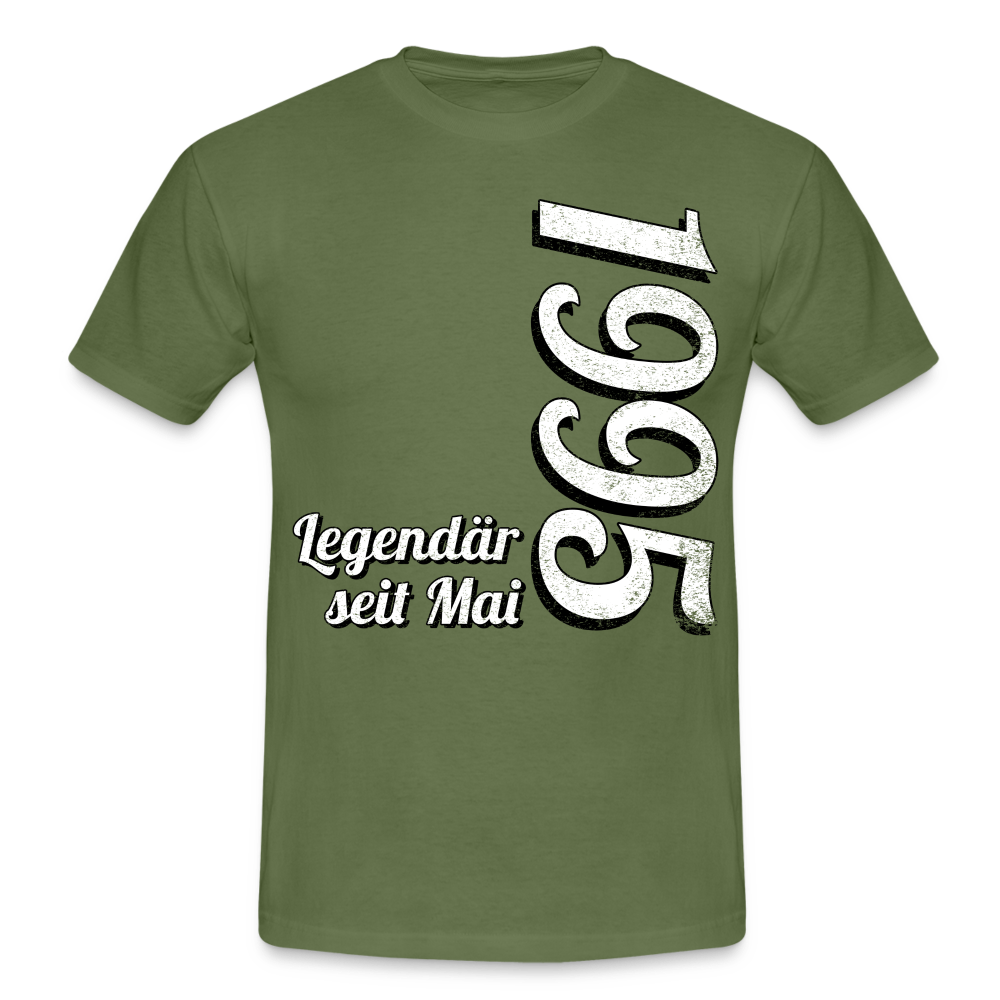 Geburtstags Geschenk Shirt Legendär seit Mai 1995 T-Shirt - military green
