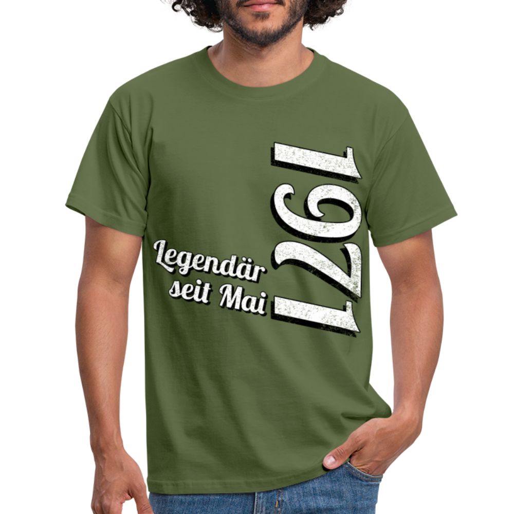 Geburtstags Geschenk Shirt Legendär seit Mai 1971 T-Shirt - military green