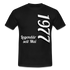 Geburtstags Geschenk Shirt Legendär seit Mai 1977 T-Shirt - black