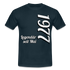 Geburtstags Geschenk Shirt Legendär seit Mai 1977 T-Shirt - navy