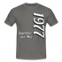 Geburtstags Geschenk Shirt Legendär seit Mai 1977 T-Shirt - graphite grey