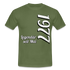 Geburtstags Geschenk Shirt Legendär seit Mai 1977 T-Shirt - military green