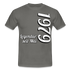 Geburtstags Geschenk Shirt Legendär seit Mai 1979 T-Shirt - graphite grey