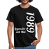 Geburtstags Geschenk Shirt Legendär seit Mai 1989 T-Shirt - black