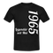 Geburtstags Geschenk Shirt Legendär seit Mai 1965 T-Shirt - black