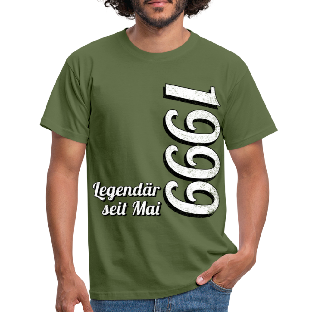 Geburtstags Geschenk Shirt Legendär seit Mai 1999 T-Shirt - military green