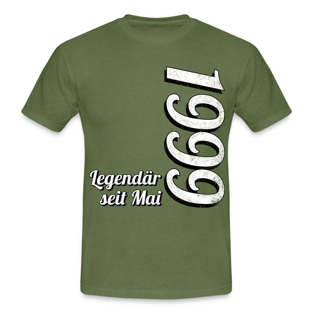 Geburtstags Geschenk Shirt Legendär seit Mai 1999 T-Shirt - military green