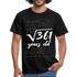 19. Geburtstags Geschenk Shirt Mathematik Wurzel aus 361 Mathe Freak T-Shirt - black