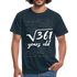19. Geburtstags Geschenk Shirt Mathematik Wurzel aus 361 Mathe Freak T-Shirt - navy