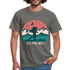 Wander Shirt Berge Wandern Natur Ich bin weg Geschenk Idee T-Shirt - graphite grey