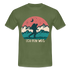Wander Shirt Berge Wandern Natur Ich bin weg Geschenk Idee T-Shirt - military green