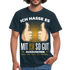 20. Geburtstag - Ich hasse es mit 20 so gut auszusehen - Geschenk T-Shirt - navy