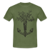 Anker Shirt Anker Seefahrer Geschenk T-Shirt - military green