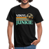 Schallplatten Fan Vinyl Vintage Retro Style T-Shirt - black