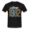 40. Geburtstag Vintage Retro Style Geboren 1982 Männer Geschenk T-Shirt - black