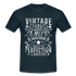 40. Geburtstag Vintage Style Geboren 1982 Männer Geschenk T-Shirt - navy