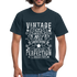40. Geburtstag Vintage Style Geboren 1982 Männer Geschenk T-Shirt - navy